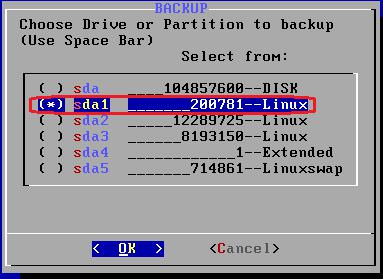 linux下用ghost备份系统 linux下用ghost备份系统