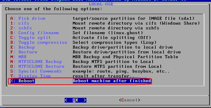 linux下用ghost备份系统 linux下用ghost备份系统