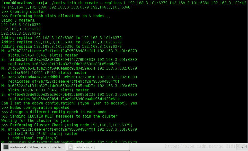 于三台虚拟机模拟真机部署三主三从redis集群全过程实录 于三台虚拟机模拟真机部署三主三从redis集群全过程实录