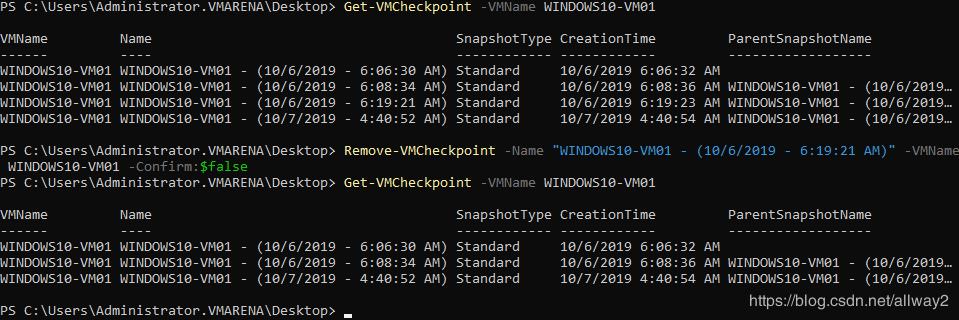 使用Hyper-V检查点 使用Hyper-V检查点