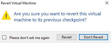 使用Hyper-V检查点 使用Hyper-V检查点