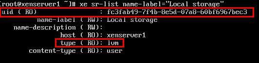 XenServer重置存储管理SR至Ext3 XenServer重置存储管理SR至Ext3