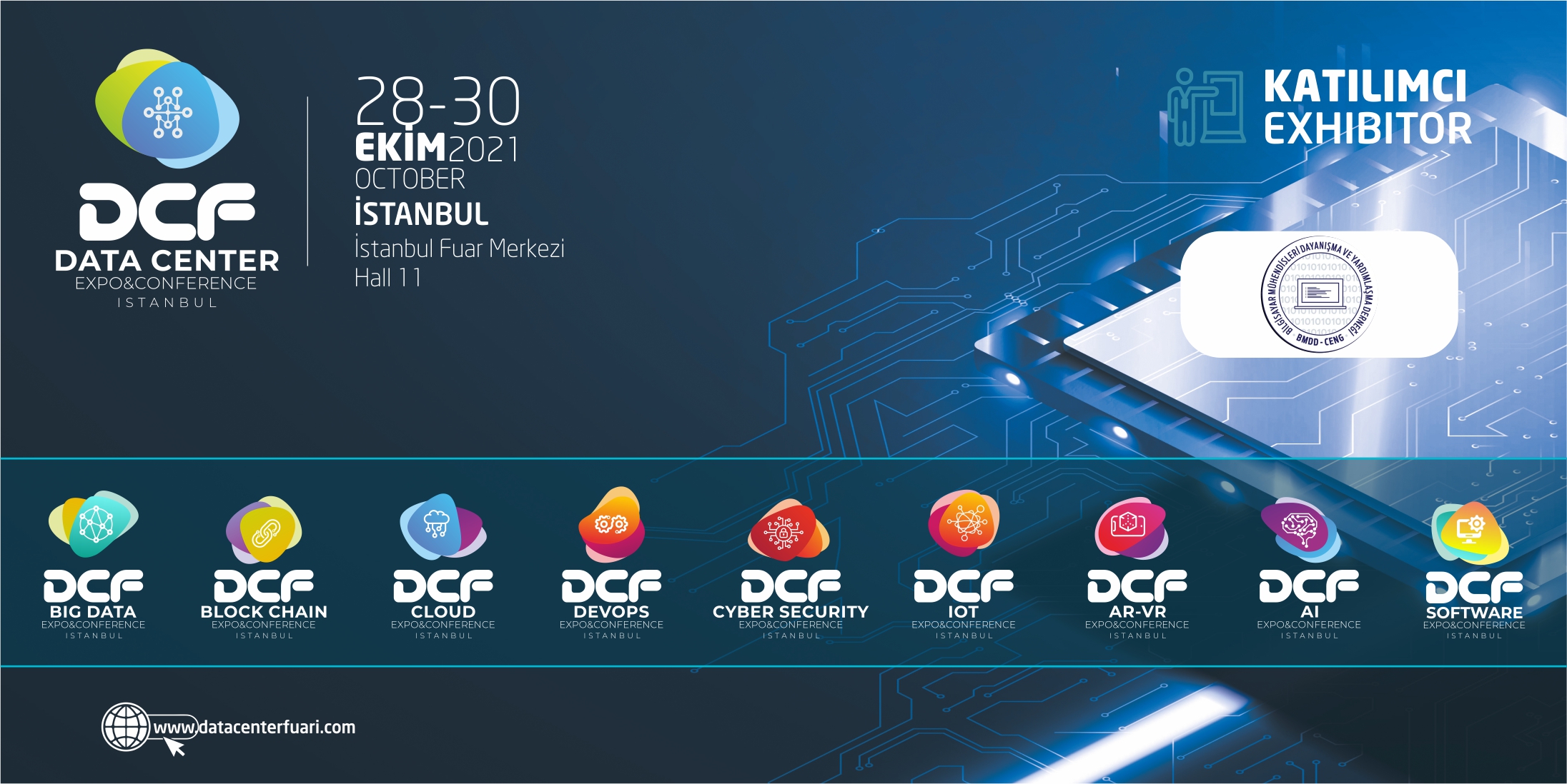 DCF DATA CENTER EXPO & CONFERENCE，即2021 DCF数据中心博览会，于10月28-30日在土耳其伊斯坦布尔博览中心举行，作为全球专业的云数据中心容灾备份解决方案供应商，云祺科技受邀出席本次博览会，并带来了最新版本的数据备份产品。