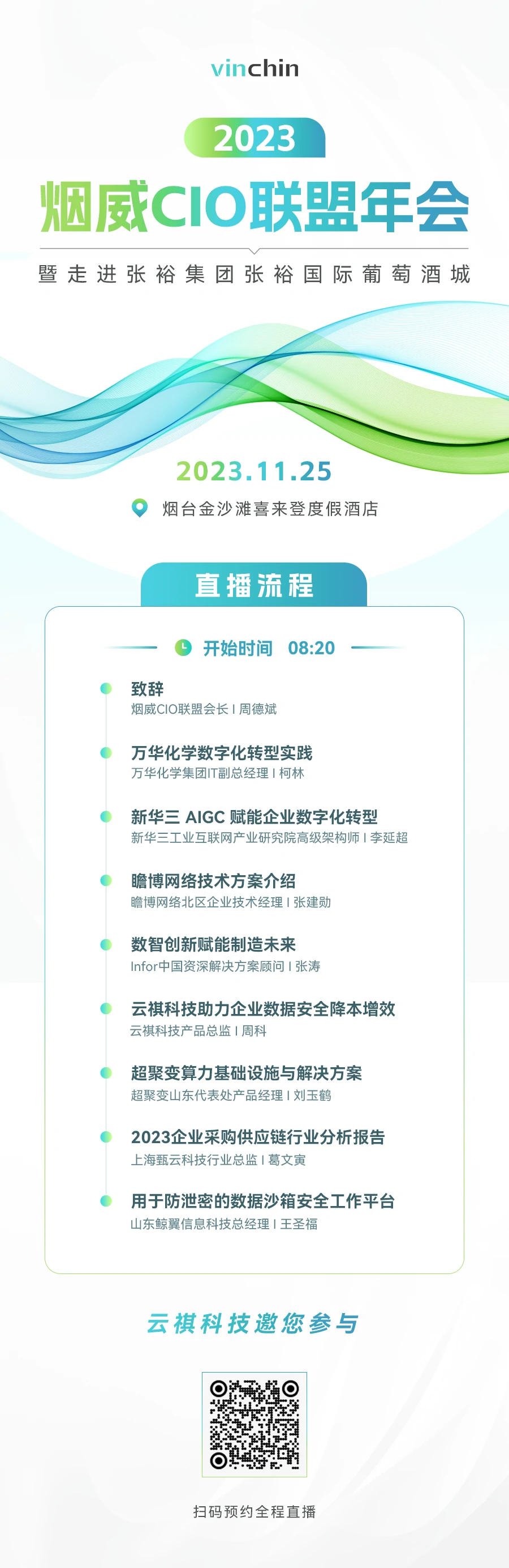 云祺，烟威CIO联盟大会，云祺V6.0.2，容灾备份系统，实时容灾保护功能，实时备份，容灾接管，原机恢复，异机恢复，NAS备份与恢复，数据可视化